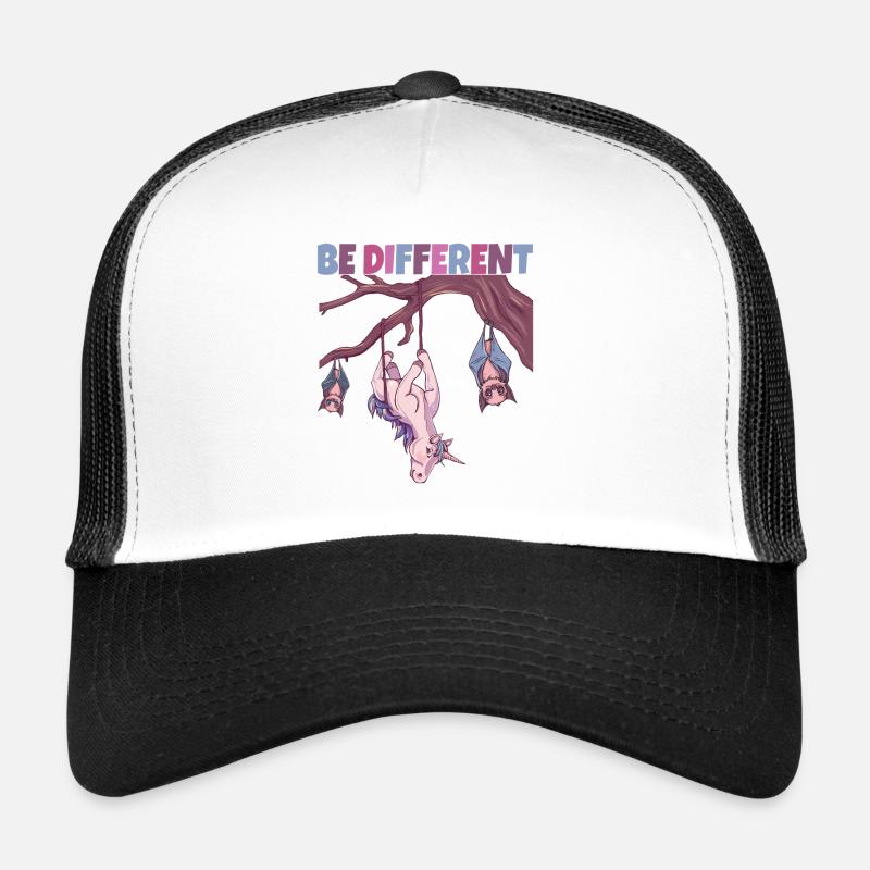 Be Different Unicorn Trucker Cap
