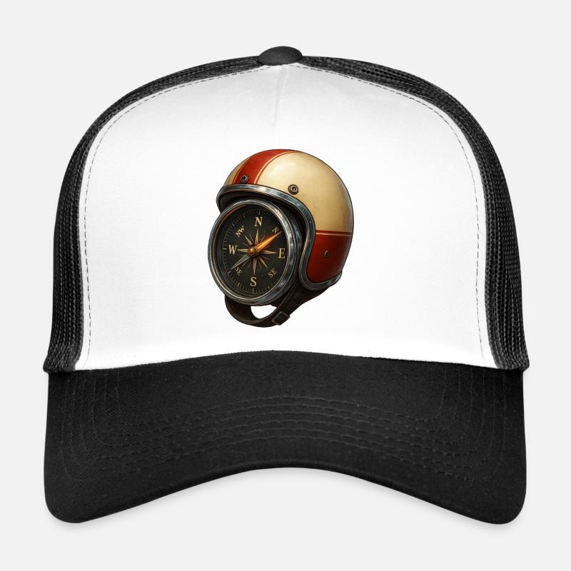 Helm_mit_Kompass Casquette trucker 