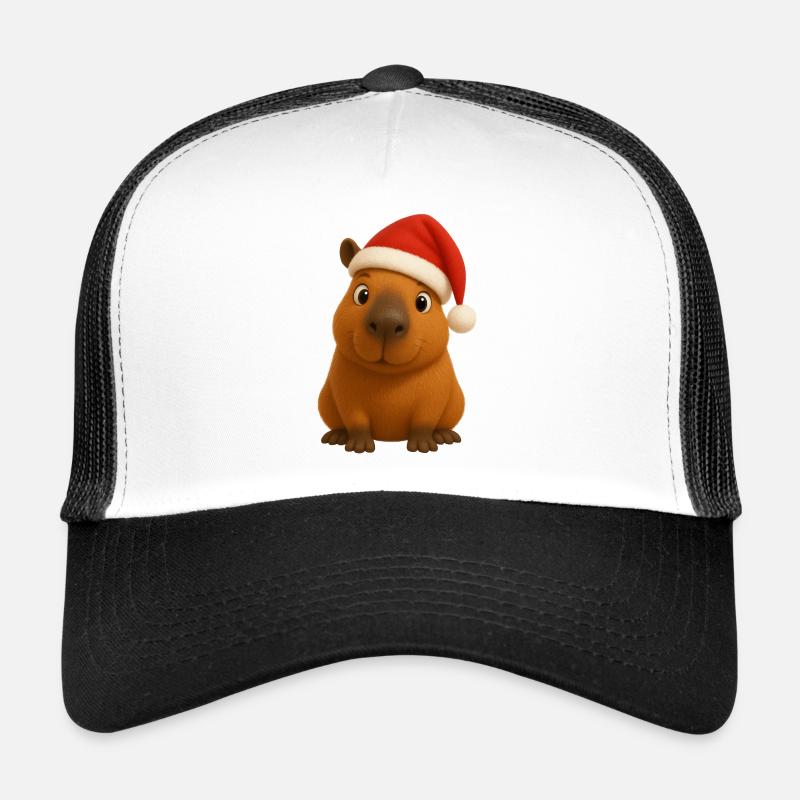 Noël de Capybara Casquette trucker 
