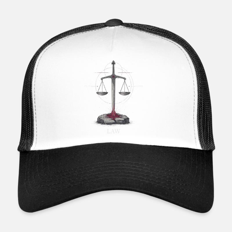 Épée de la Justice et du Pouvoir Casquette trucker 