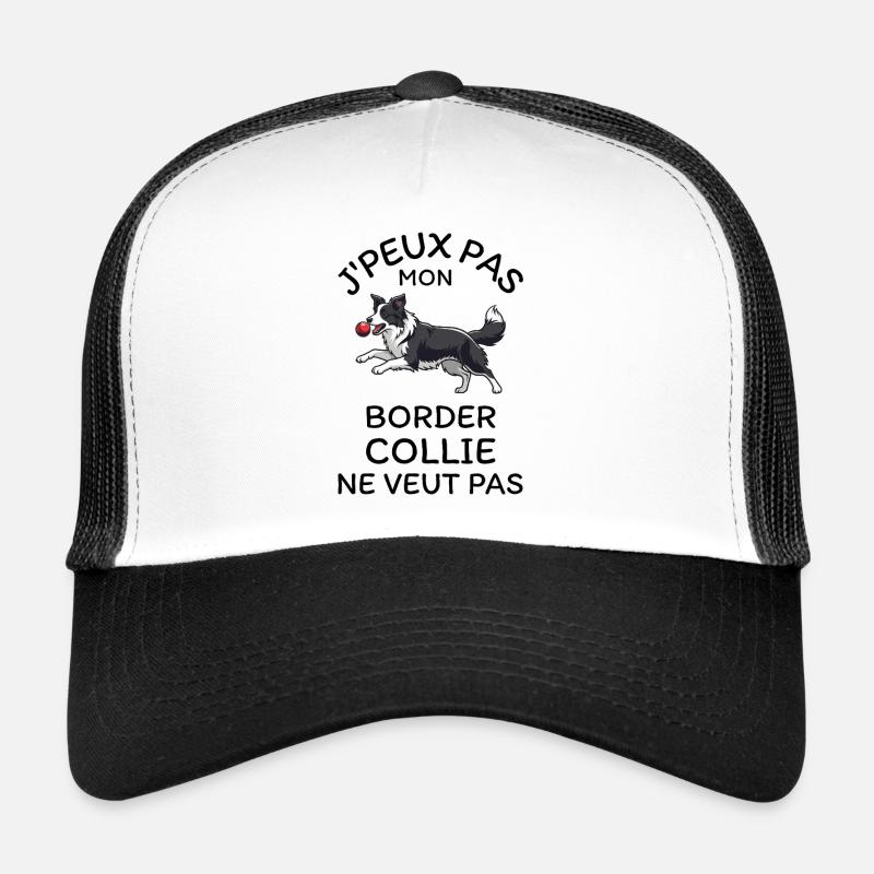 Chiot Border Collie Ball Casquette trucker 