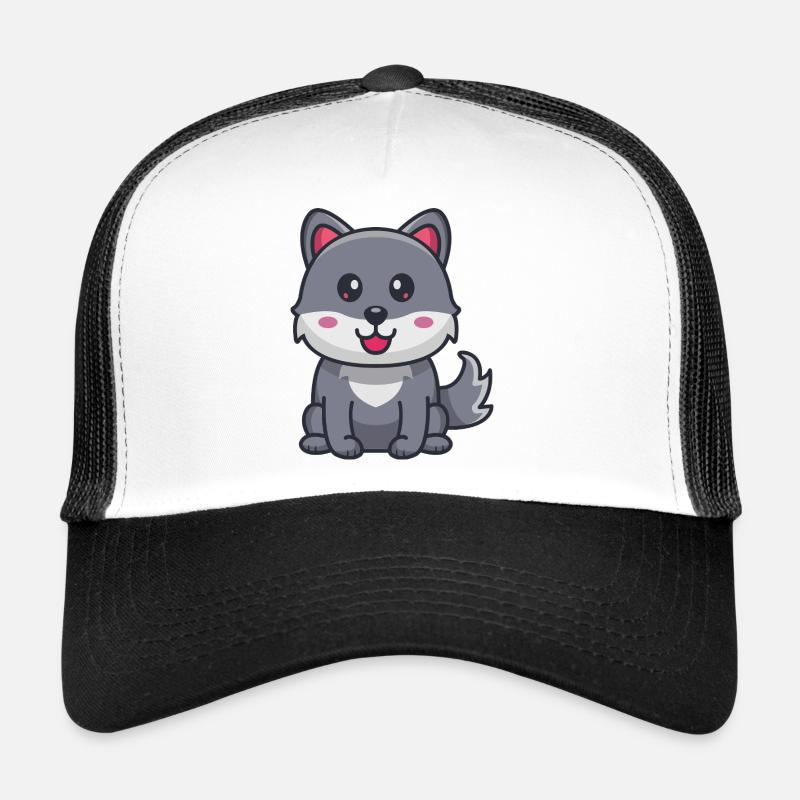 Dessin animé de chien Casquette trucker 