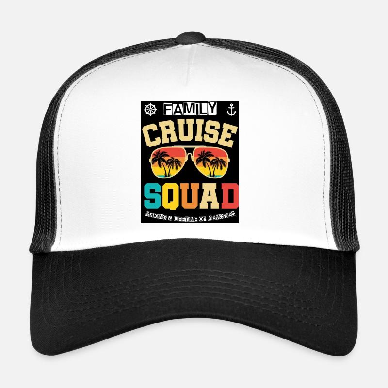 Équipe de croisière familiale Casquette trucker 