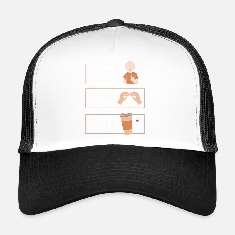 SLP Gebärdensprache AAC Kommunikation Trucker Cap