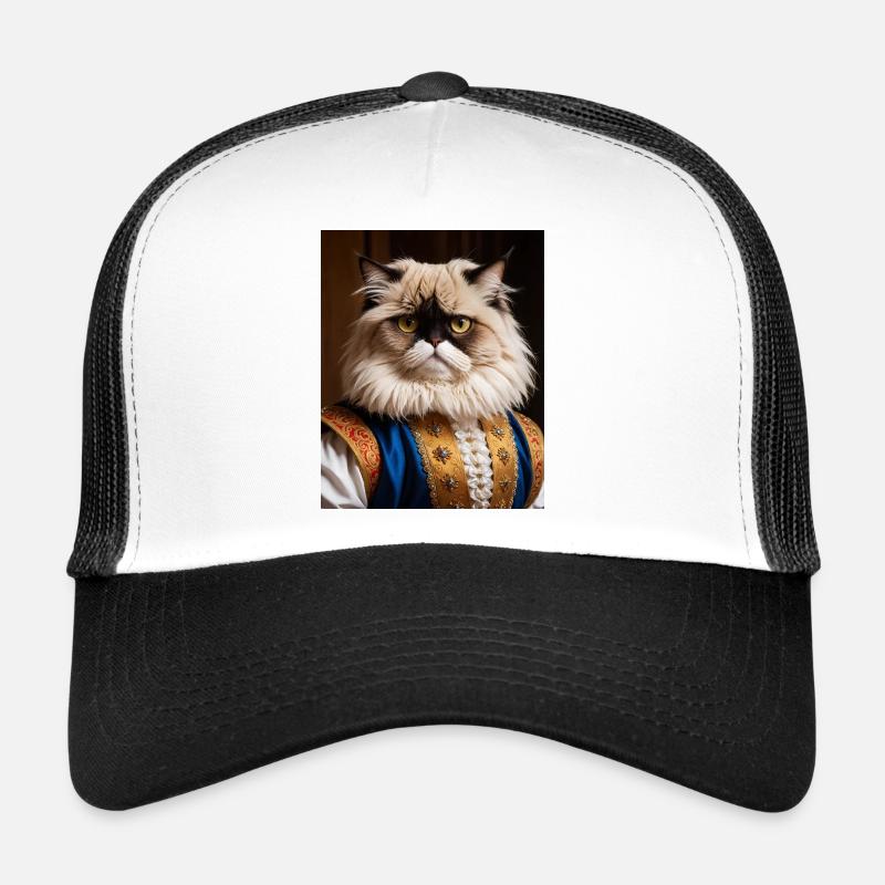 Königliche Samtpfote – Die Aristokraten-Katze Trucker Cap