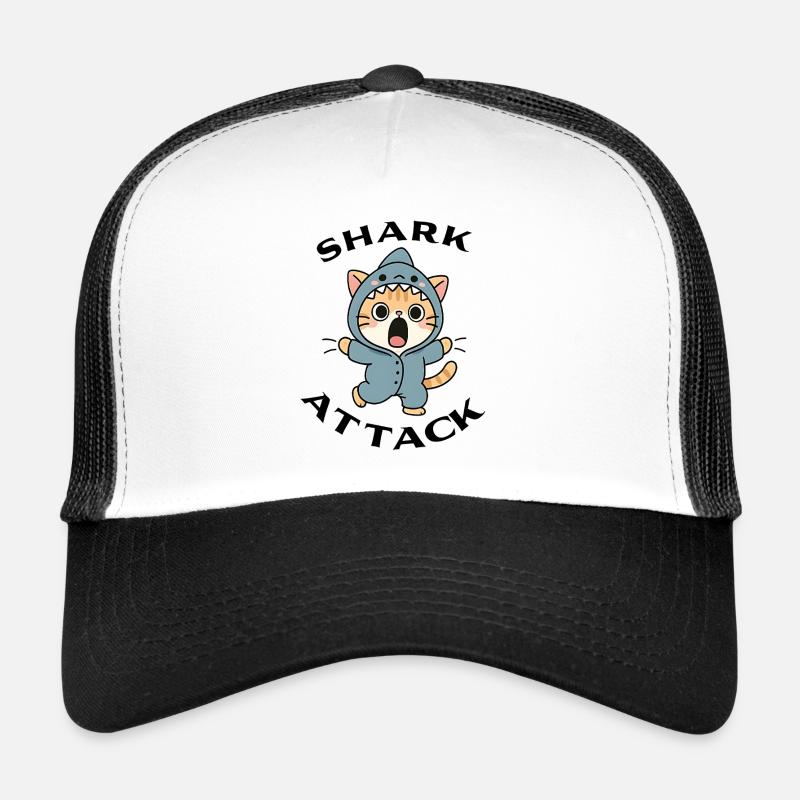 Shark Attack - Attaque de requin Casquette trucker 
