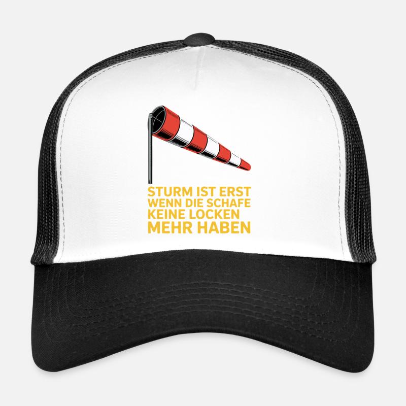 Storm text with windsock Trucker Cap
