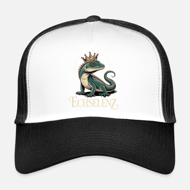 Lizard Funny Lizard Trucker Cap