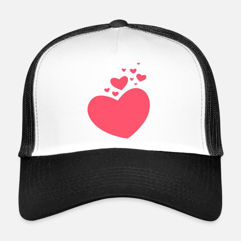 Small and big hearts Trucker Cap