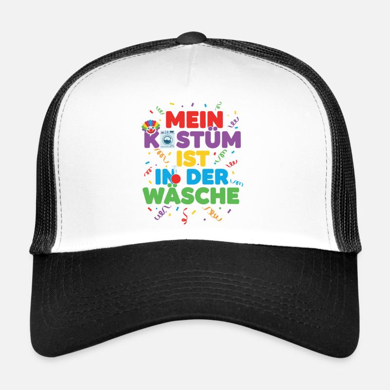 Mein Kostüm Wäsche Clown Karneval Geschenk Trucker Cap