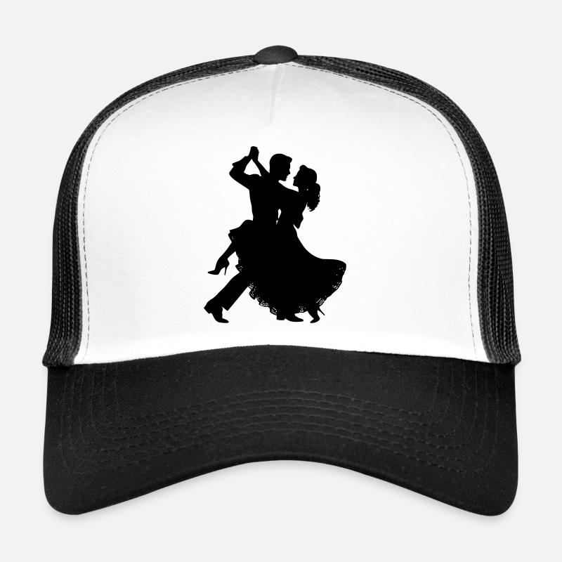 Tanzpaar Silhouette | Elegantes Tanz Motiv Trucker Cap