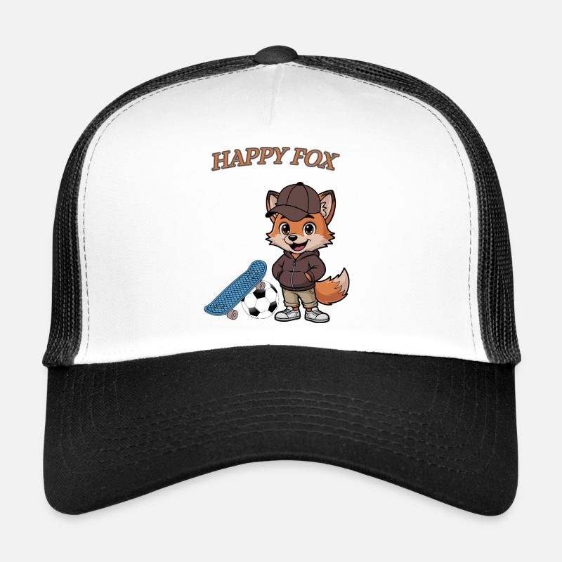 Happy Fox Trucker Cap