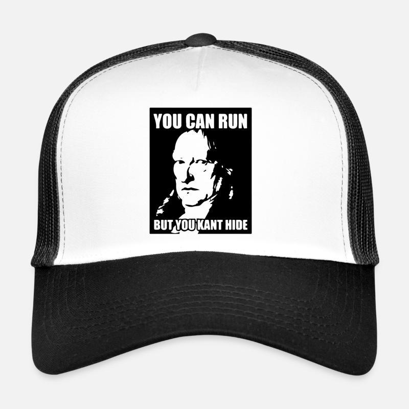 You can run but you kant hide Trucker Cap