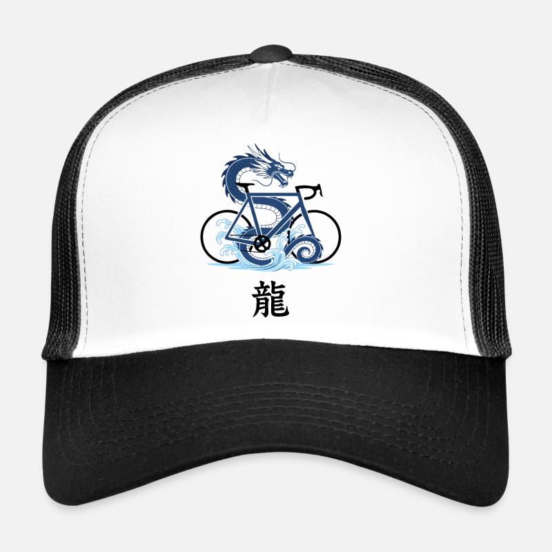 Dragon Tide Geometry Trucker Cap