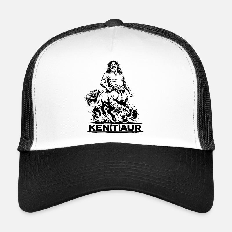 Kenta - Trucker Cap - white/black