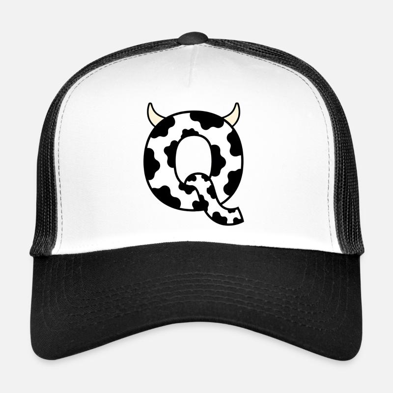 Q Cow Pun Trucker Cap
