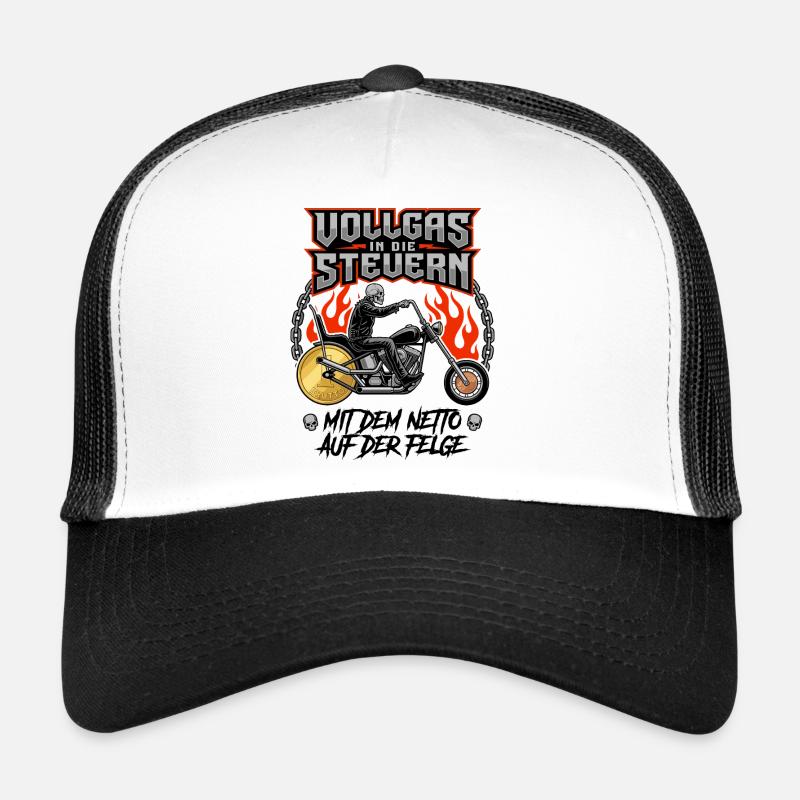 À fond dans les impôts Casquette trucker 