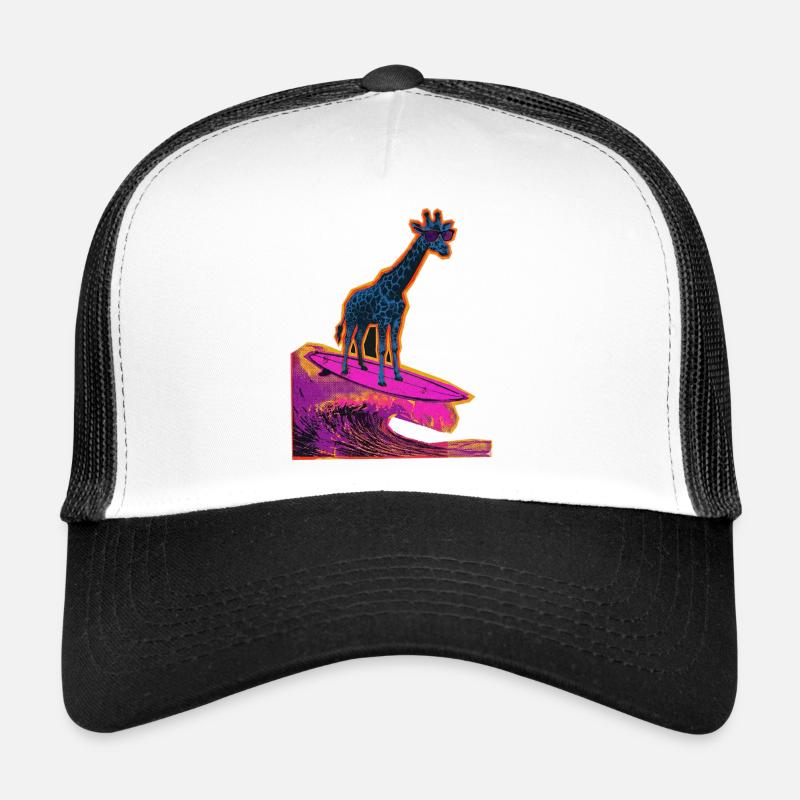 Girafe Surfeuse Casquette trucker 