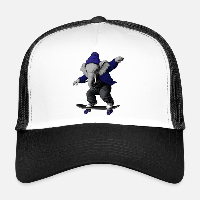 Patineur d’éléphants Casquette trucker 