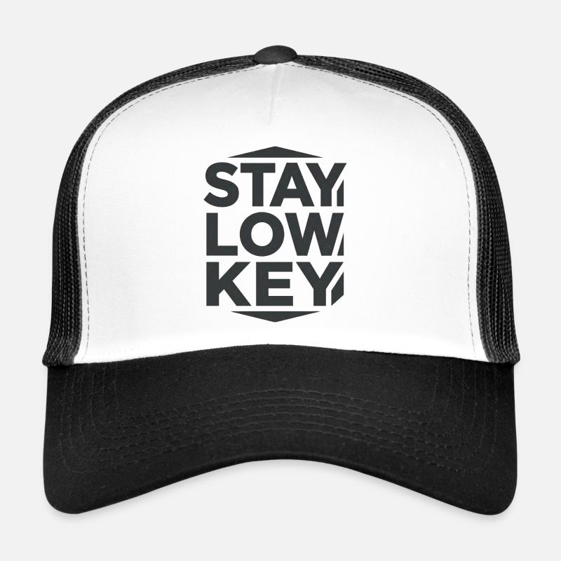 Restez discrets – Esthétique de vie calme Casquette trucker 