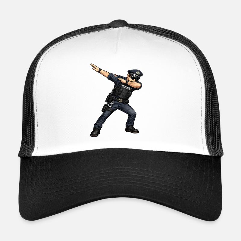 Dabbing Polizist Trucker Cap