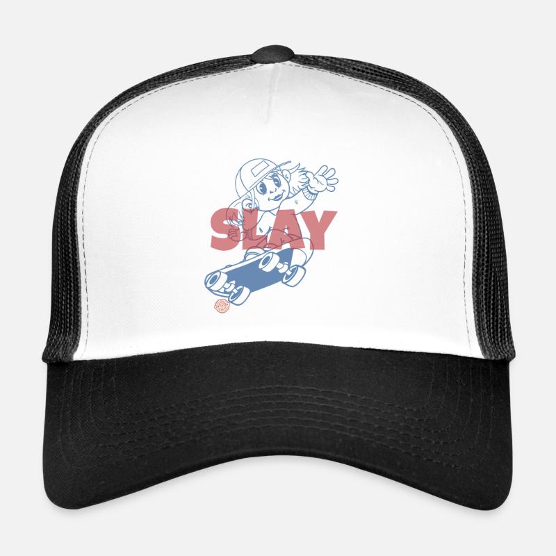 Slay Skateboard  Trucker Cap