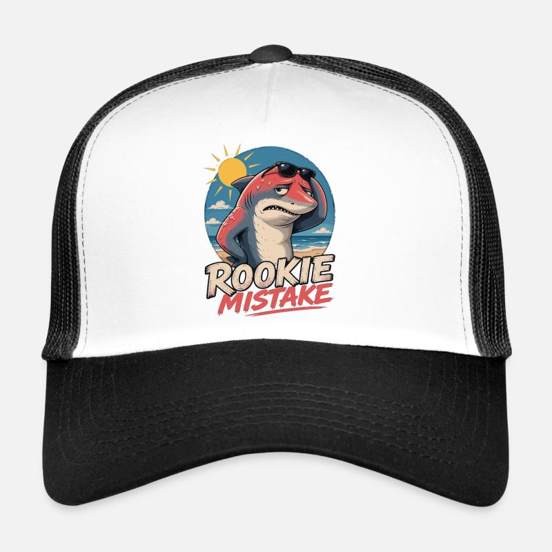 Erreur de débutant - Requin de plage Casquette trucker 