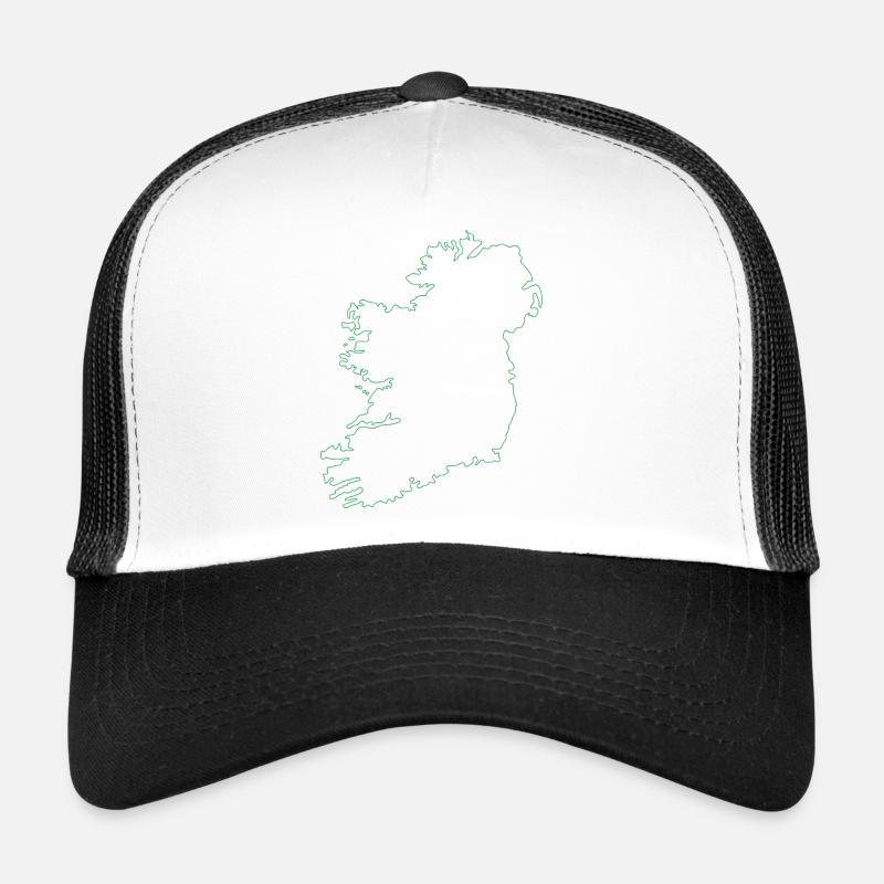 Ireland map Trucker Cap