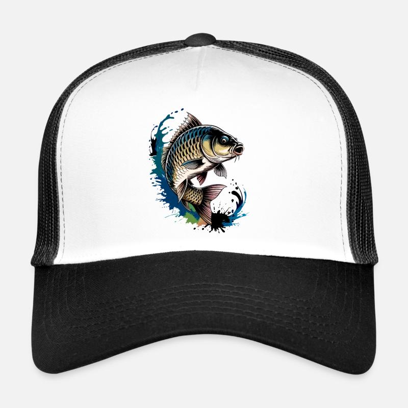 Pêche à la carpe Casquette trucker 