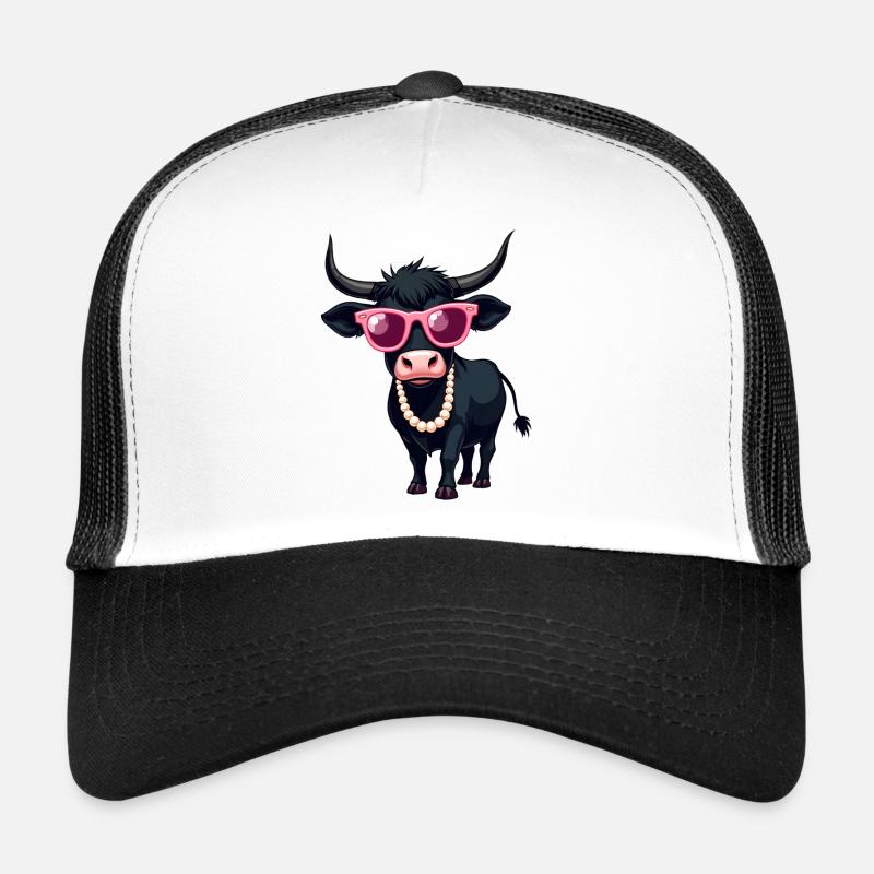 Schwarze Kuh  Trucker Cap
