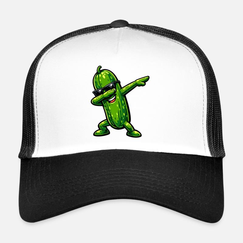 Tamponnement du concombre Casquette trucker 