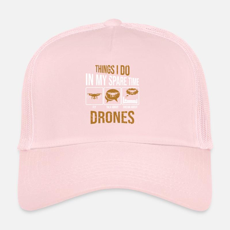 Drone Racing Things I Do In My Race Racing Machine Trucker Cap