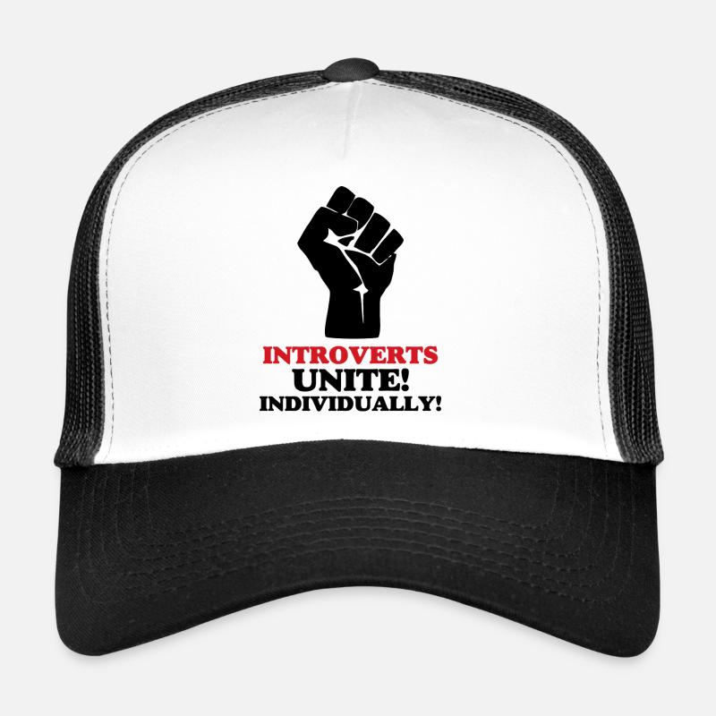 Introverts Unite Trucker Cap