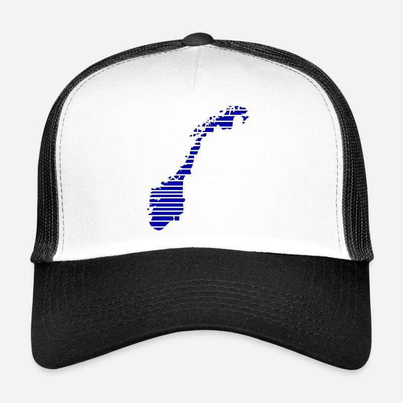 Norway - Trucker Cap - white/black
