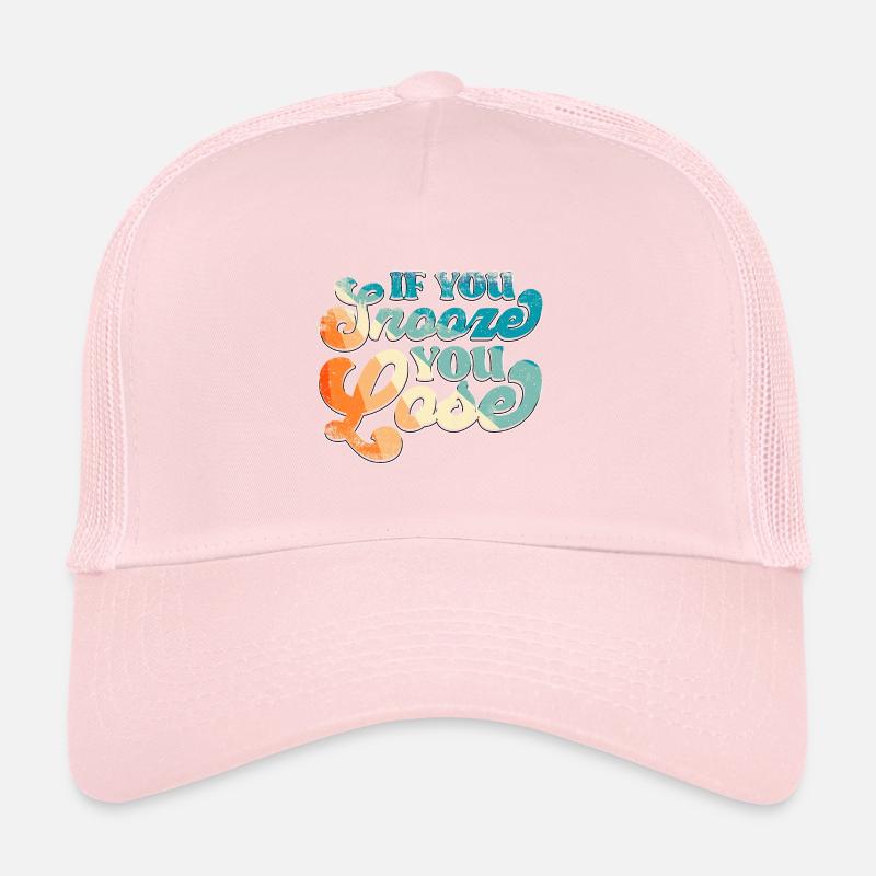 Si vous dormez, vous perdez Casquette trucker 