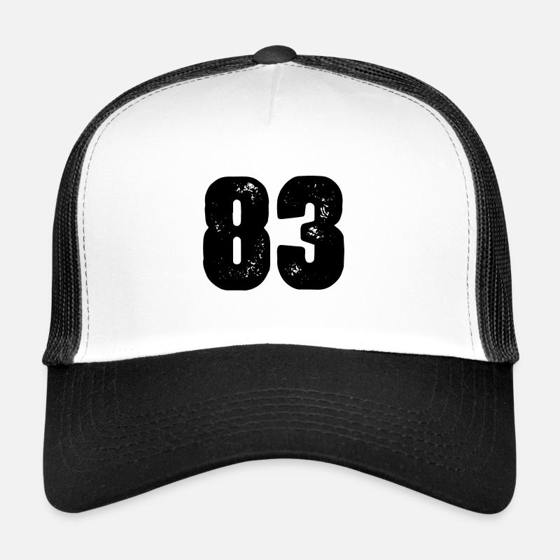 Maillot à 83 numéros Casquette trucker 