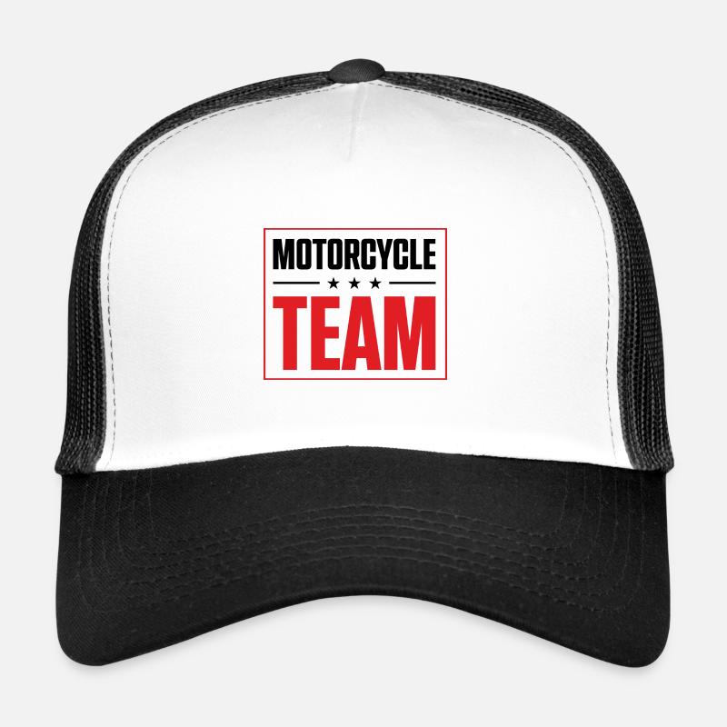 Motorcycle Team Trucker Cap