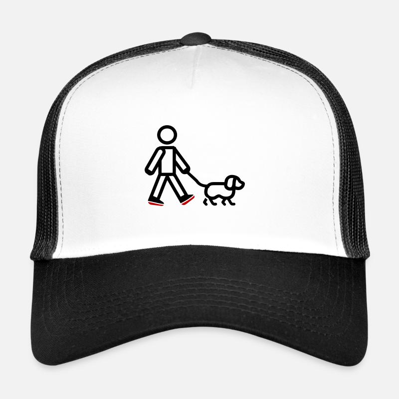 Gassi Gehen Hund Trucker Cap