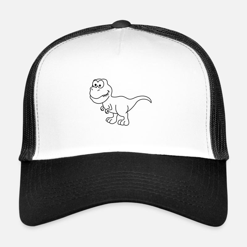 Dinosaur T-Rex Comic Trucker Cap