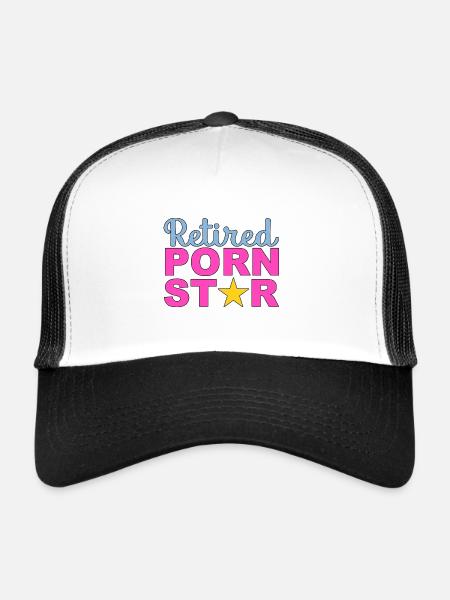 Retired Porn Star - Trucker Cap - Weiß/Schwarz