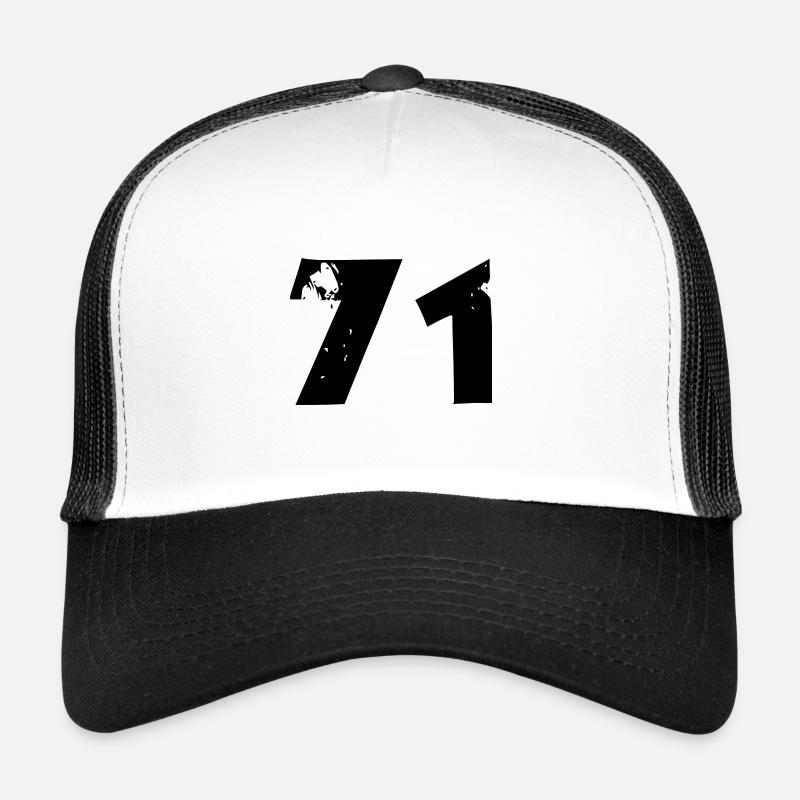 71 Nombre Casquette trucker 