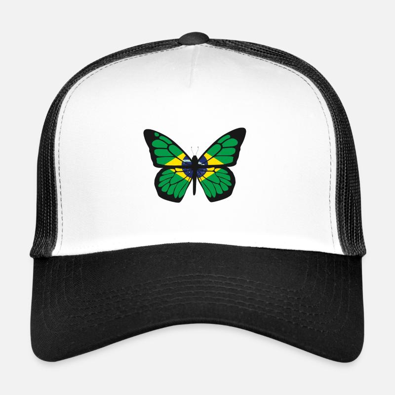 Drapeau du Brésil Drapeau de l’Amérique du Sud Casquette trucker 