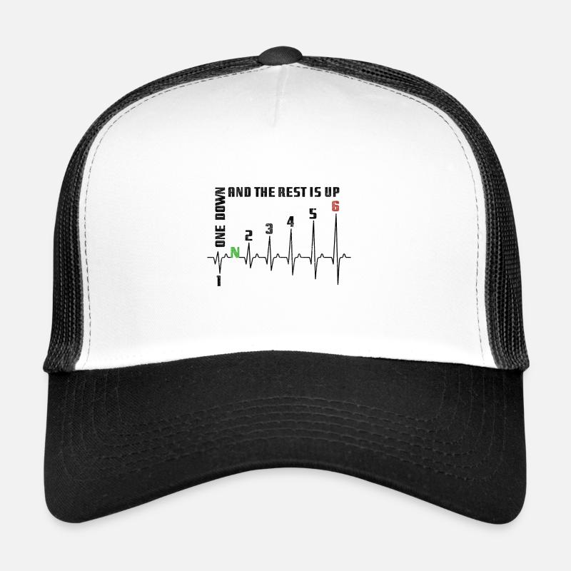 1N23456 Motorcycle Gearshift - Adrenaline - Pulse Trucker Cap