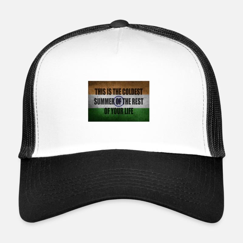 Climate Change Sayings Gift Idea Trucker Cap