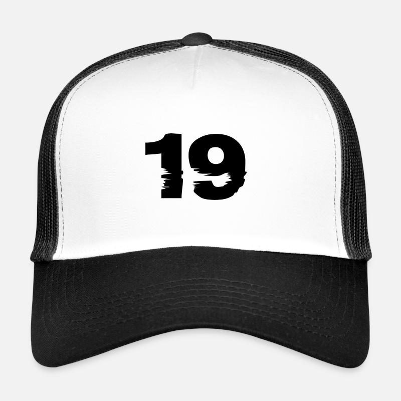 19 Zahl Trucker Cap