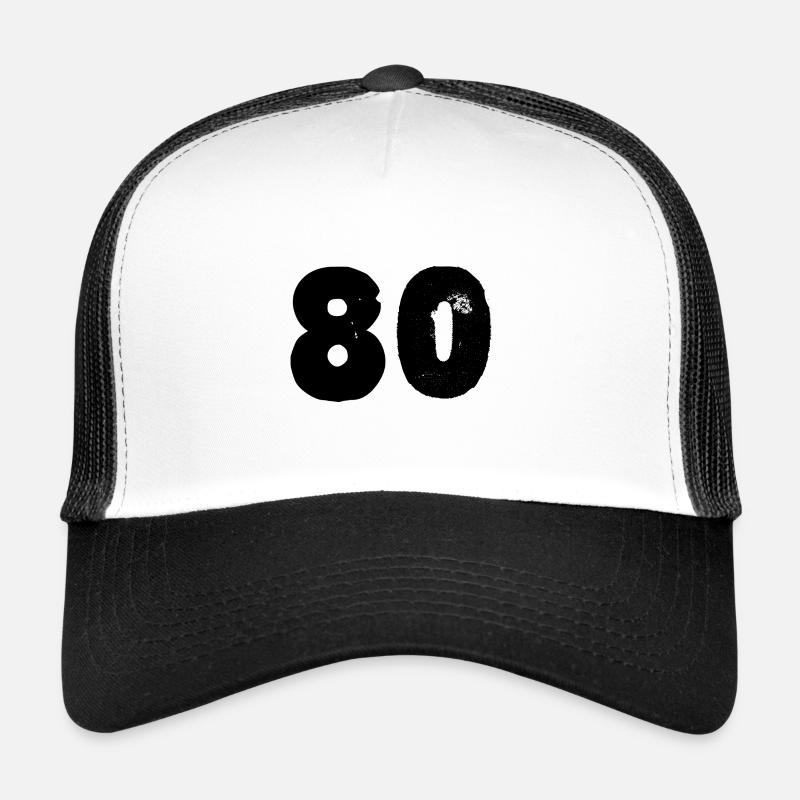 80 Zahl Trucker Cap