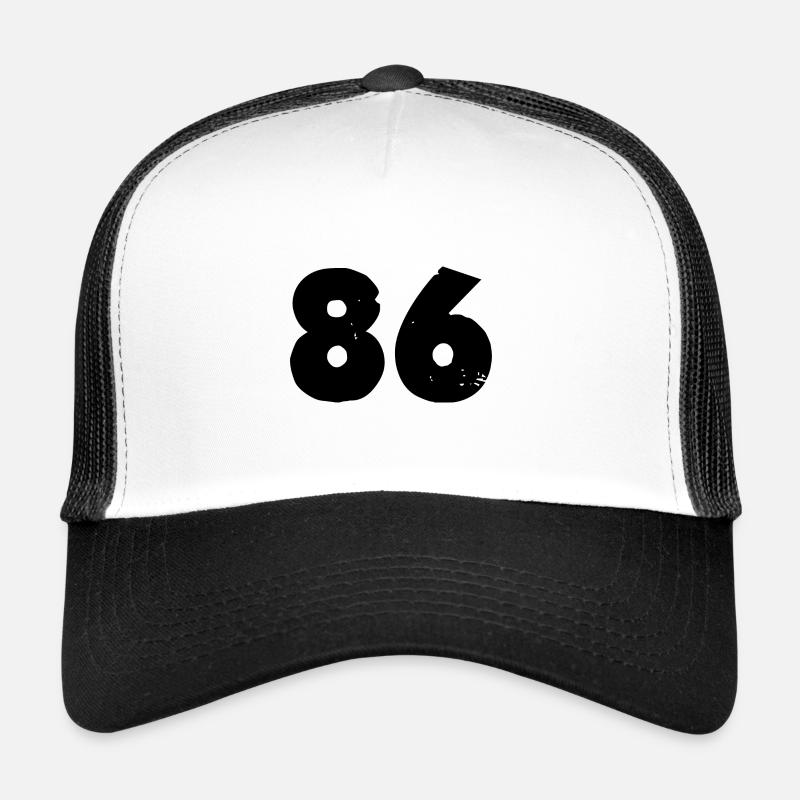 86 Zahl Trucker Cap