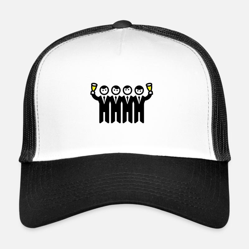 L’équipe de l’enterrement de vie de garçon et de garçon Casquette trucker 