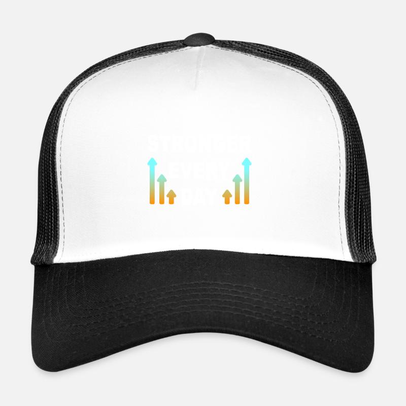 Plus fort chaque jour Casquette trucker 