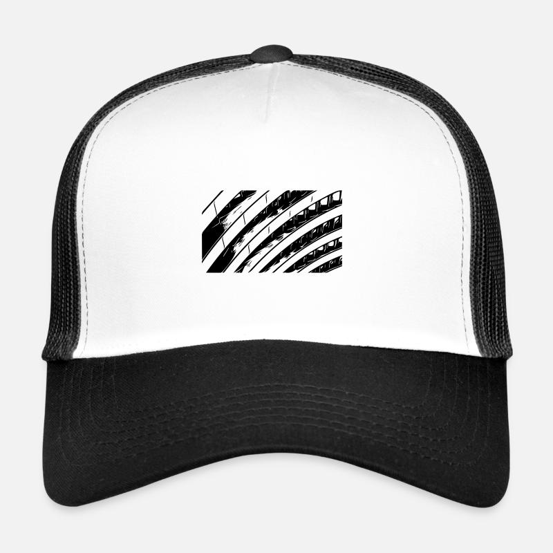 Construction de poutres en acier vintage Casquette trucker 